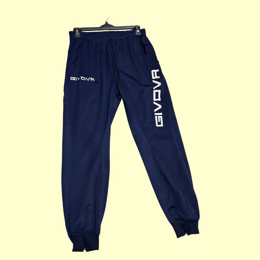 GIVOVA Navy Blue Track Pants –