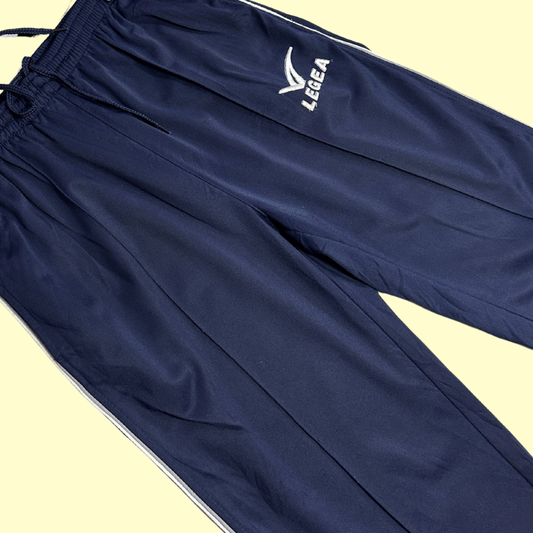 Legea Navy Blue Track Pants (Pre-Loved, Made in Italy)