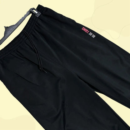 Blue Toms Black Jogger Pants