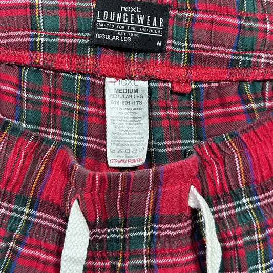 Next Lounge Wear Plaid Pajama Pants