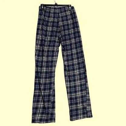 M&S Navy Plaid Lounge Pants