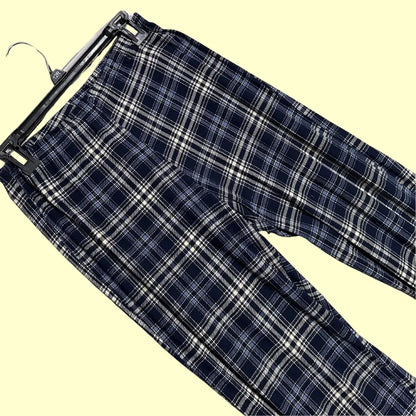M&S Navy Plaid Lounge Pants