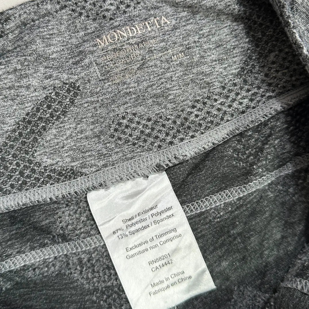 Mondetta leggings feature a modern, stylish camo print with a slim fit for both comfort and style.