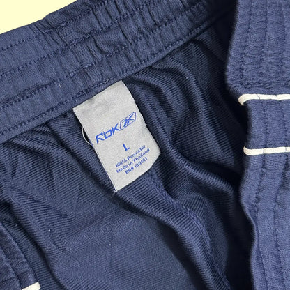 REEBOK  navy track pants are simple yet stylish with a sporty look