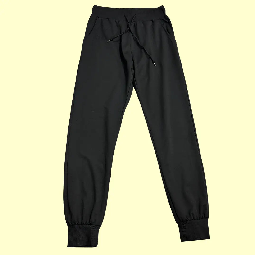 EADIE WEAR black jogger pants