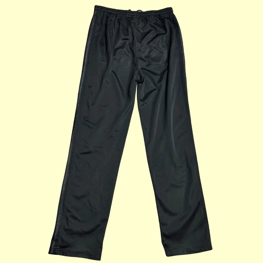 Puma Black Track Pants with embroidered Puma logo.