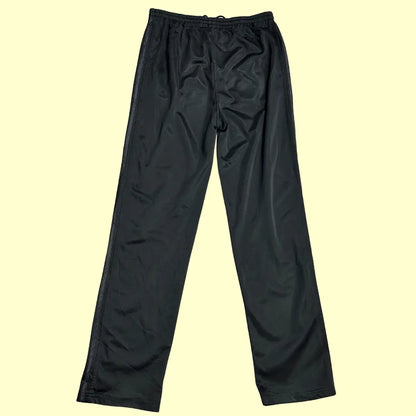 Puma Black Track Pants with embroidered Puma logo.