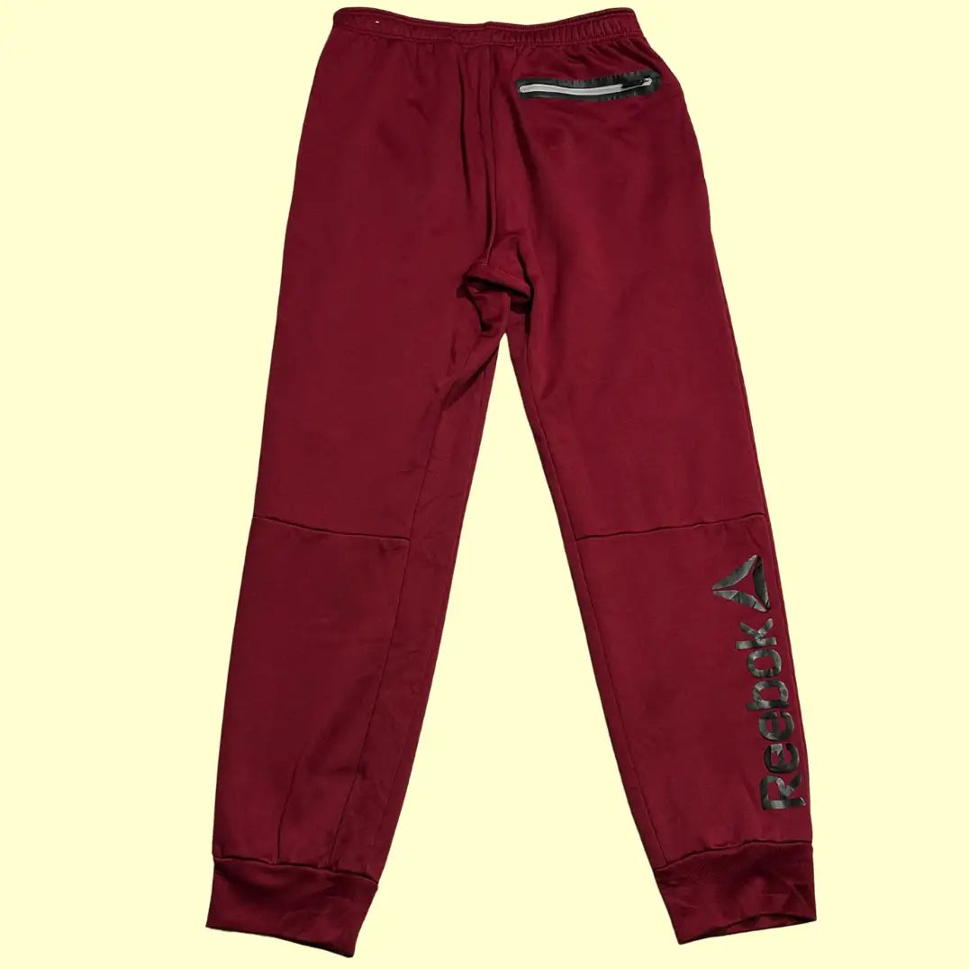 Reebok maroon jogging pants offer a perfect blend of comfort and performance