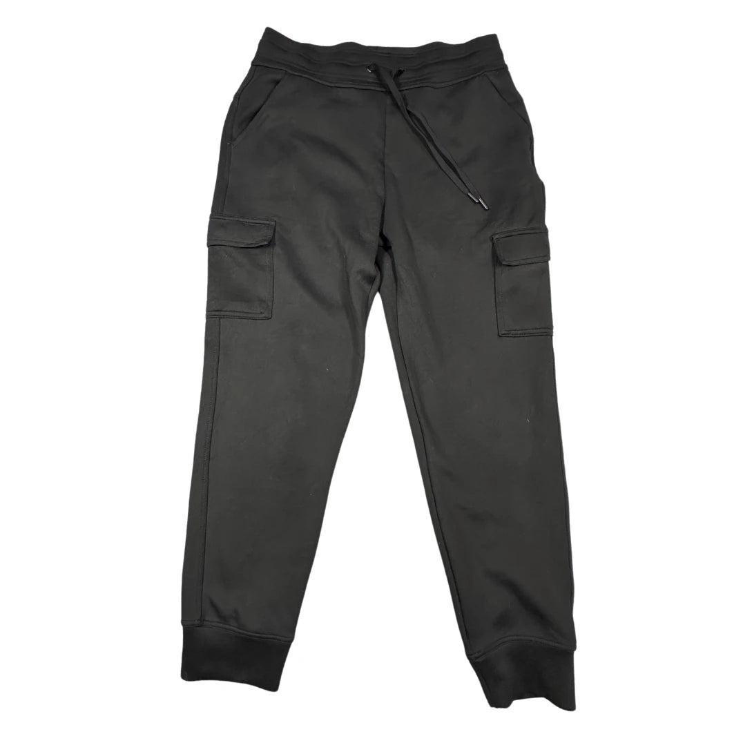 Heat black cargo jogger pants