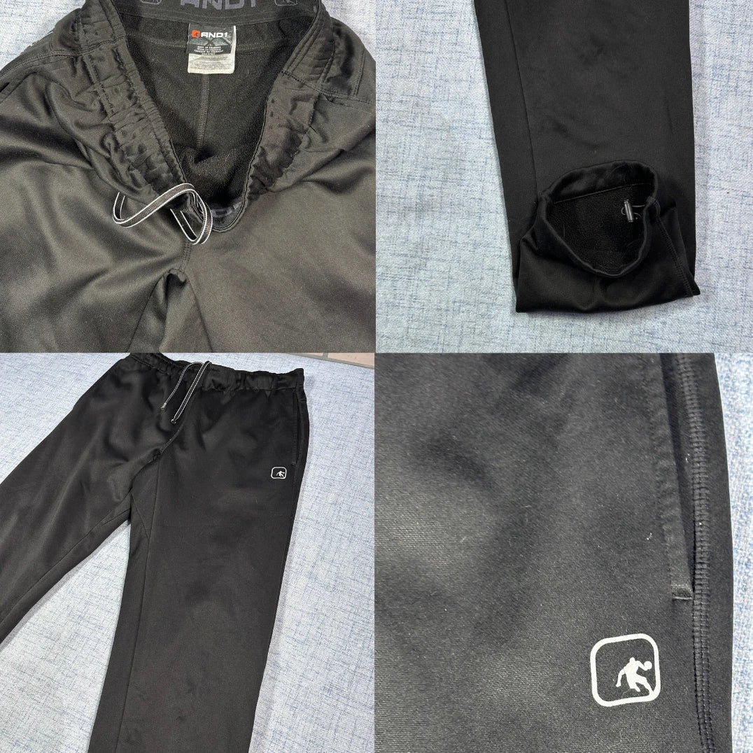 And1® Black Training Pants(S)