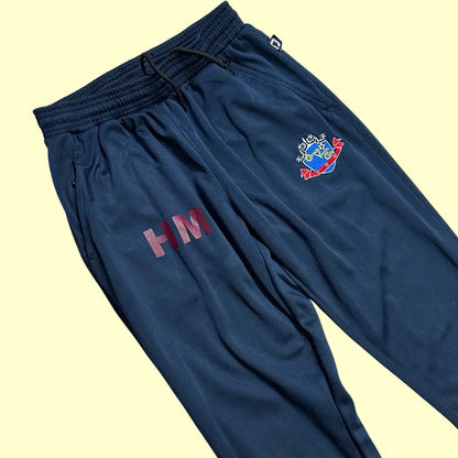 ORIGIN®Navy Blue Jogging Pants with HM Logo and Crest