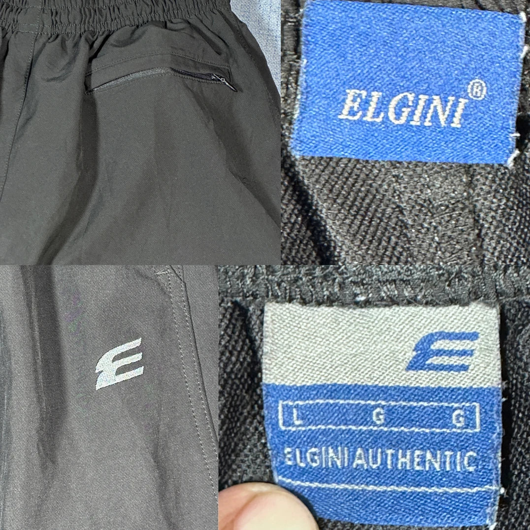 ELGINI® Black Sports Trousers(L)