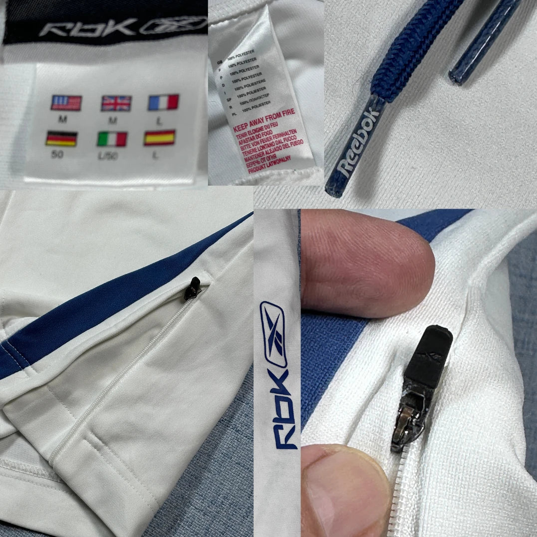 Reebok® White Track Pants(L)