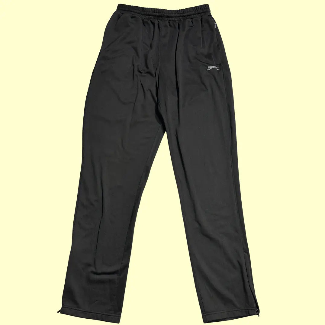 black track pants by Stazenger combine comfort and style.