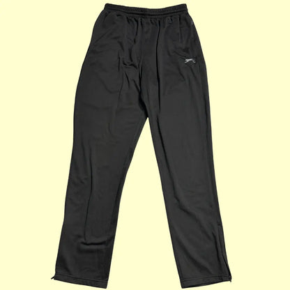 black track pants by Stazenger combine comfort and style.