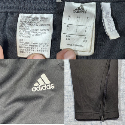 Adidas® Black Track Pants(L)