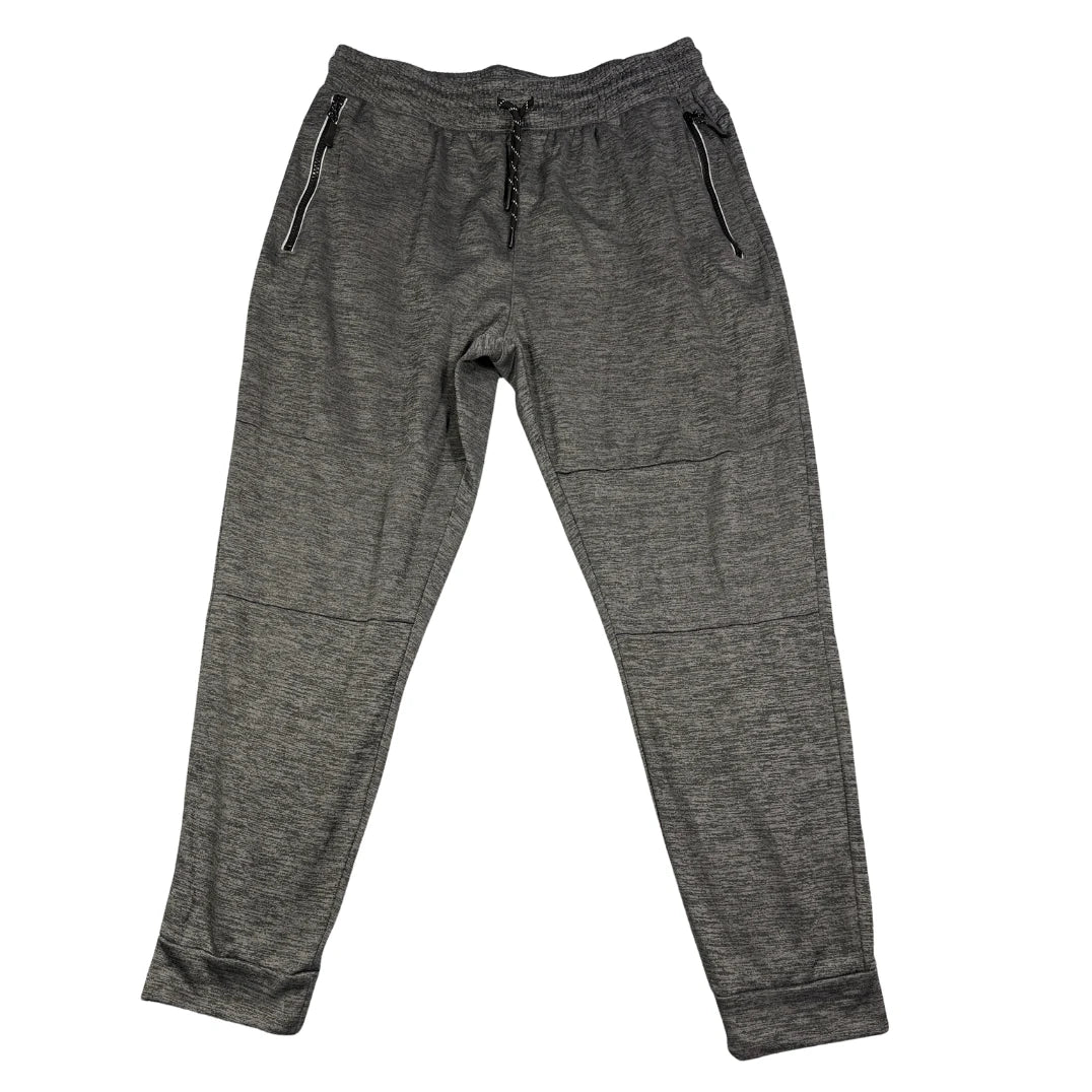 Spalding charcoal grey tech fleece pants