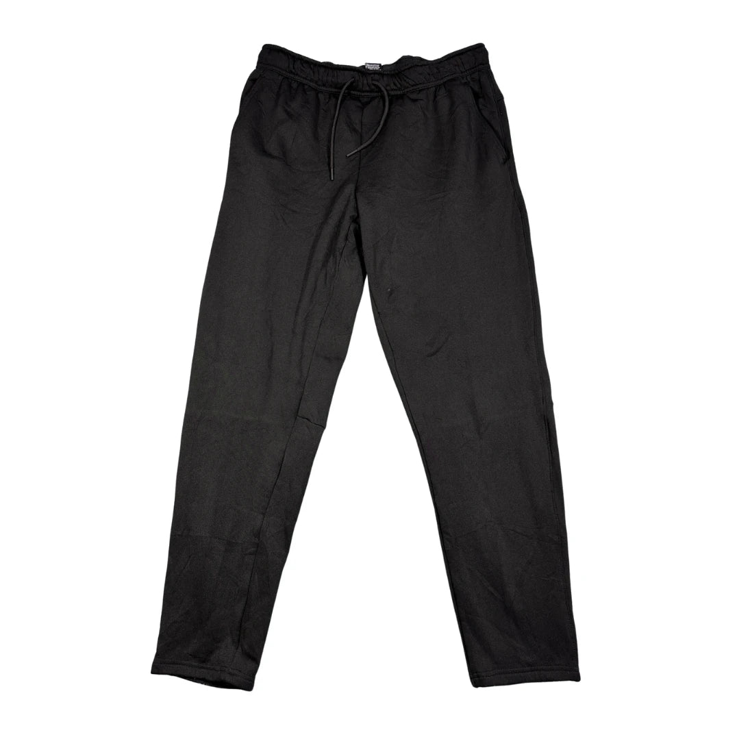 Members Mark black tech fleece pants