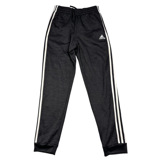 Adidas charcoal black regular fit track pants