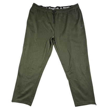 Reebok olive green training track pants
