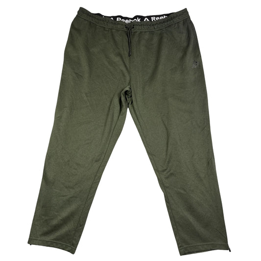 Reebok olive green training track pants