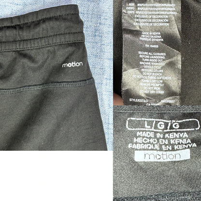 Motion® Black Jogger Pants-L