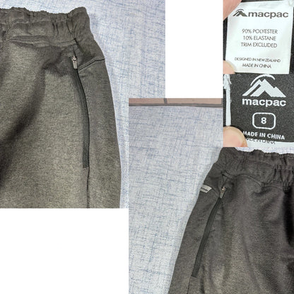 Macpac® Charcoal Jogger Pants Zip Pocket-XS