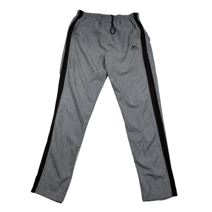 Athletic® Grey Track Pants Side Stripe-XL