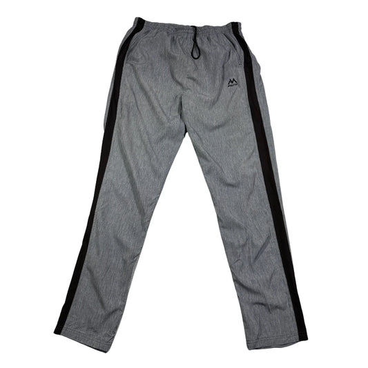 Athletic® Grey Track Pants Side Stripe-XL