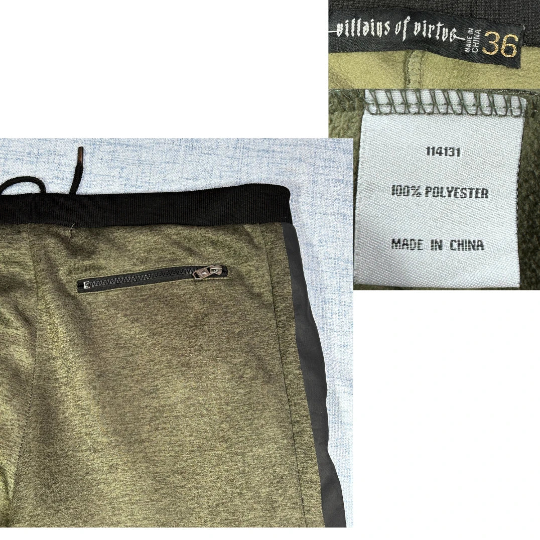 Villains Of Virtue® Olive Jogger Pants