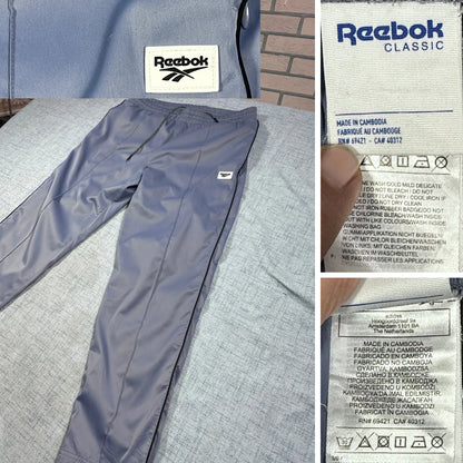 Reebok® Grey Track Pants Side Trim-L