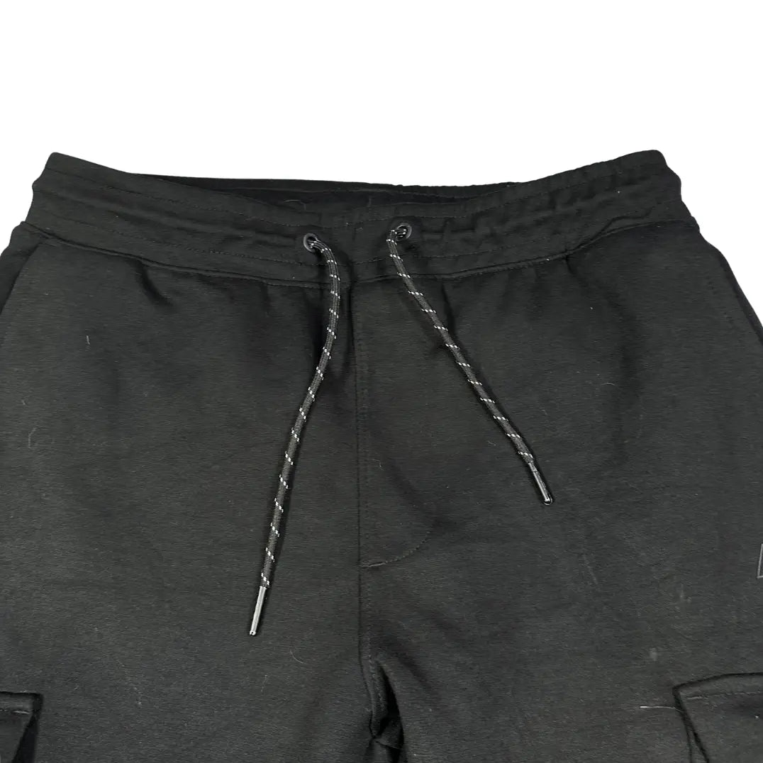 AERO® Black Cargo Joggers Pocketed-S