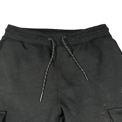 AERO® Black Cargo Joggers Pocketed-S