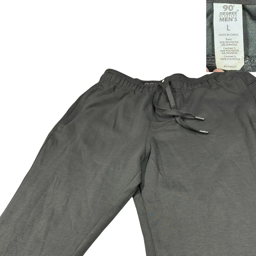90 Degree® Charcoal Jogger Pants-L