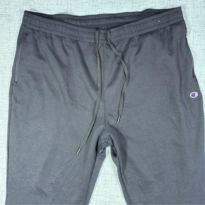 Champion® Navy Jogger Pants Zip-2XL