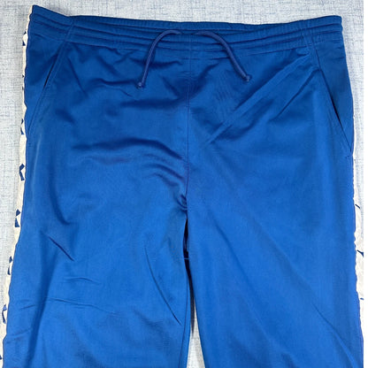 Diadora® Blue Track Pants Side Stripe-XL