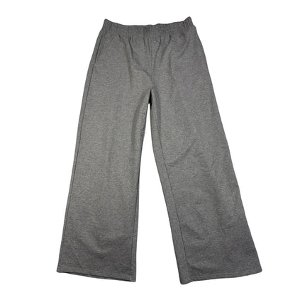 Exclusve®Grey Wide Leg Trousers-XL