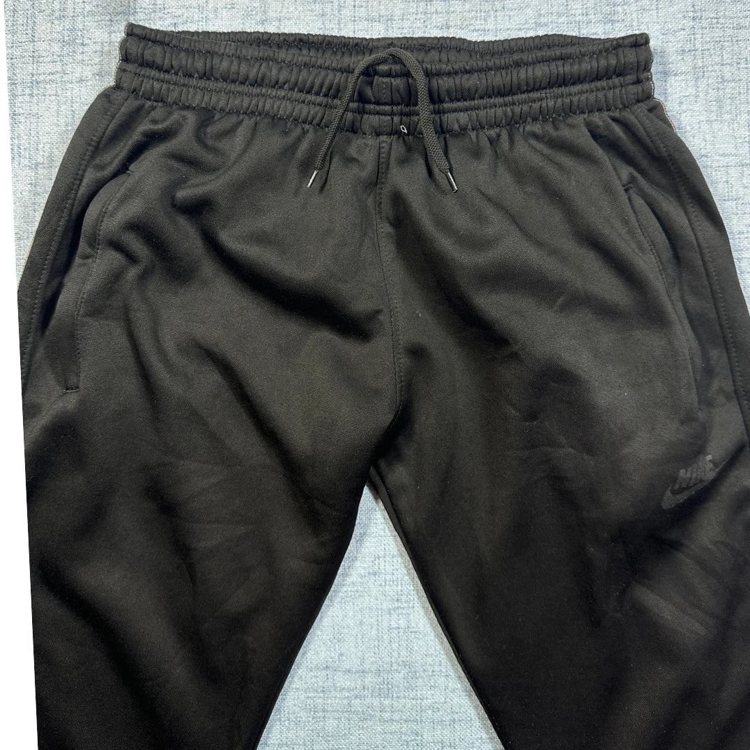 Nike® Black Track Pants Logo-M
