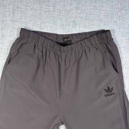 Adidas® Charcoal Track Pants Side Stripe-XL