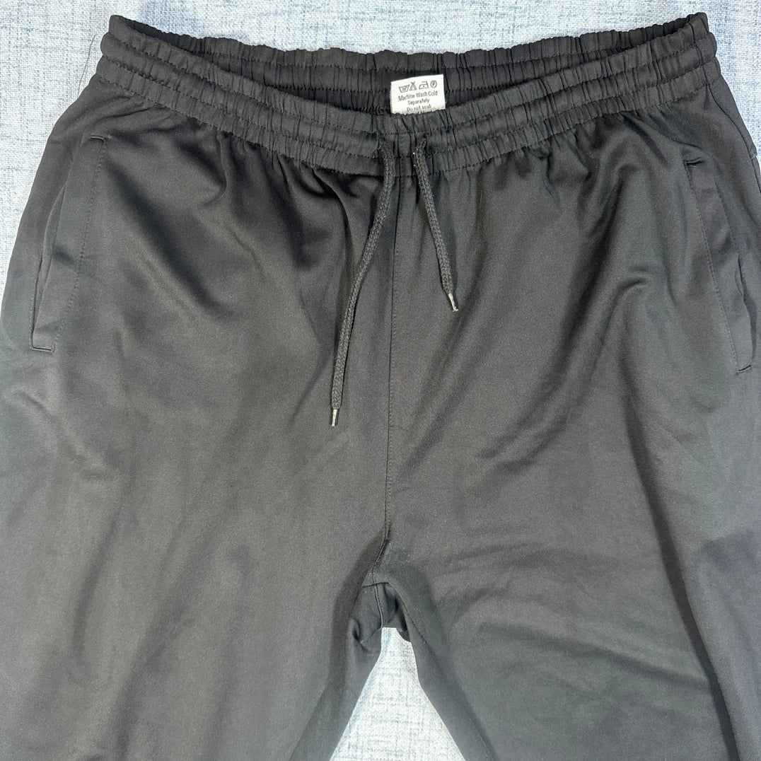 Forest® Black Track Pants Rear Pocket-2XL