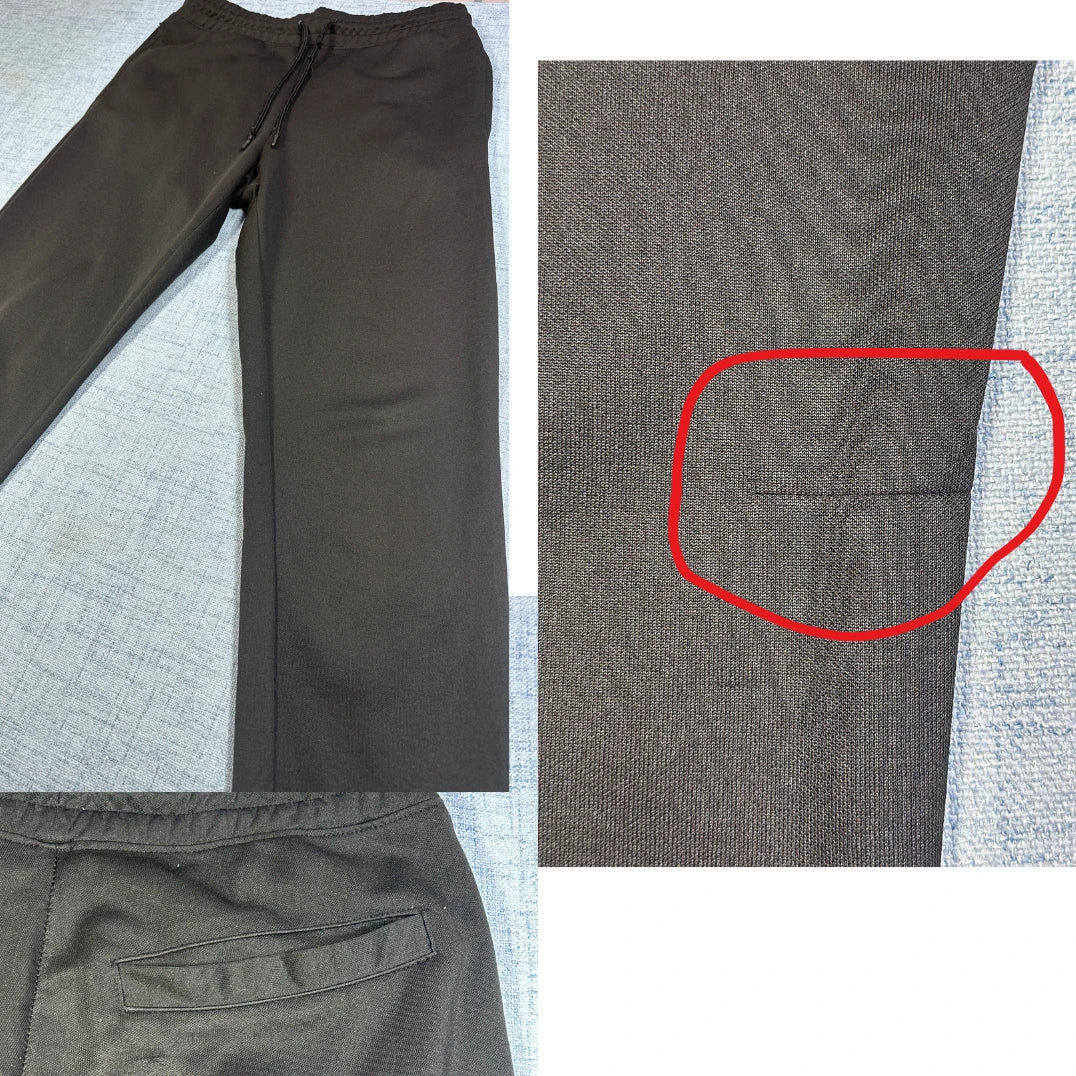H&M® Black Jogger Pants Basic-S