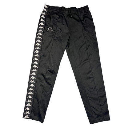 Kappa® Black Track Pants Logo-M