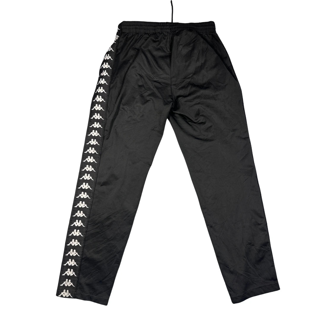 Kappa® Black Track Pants Logo-M
