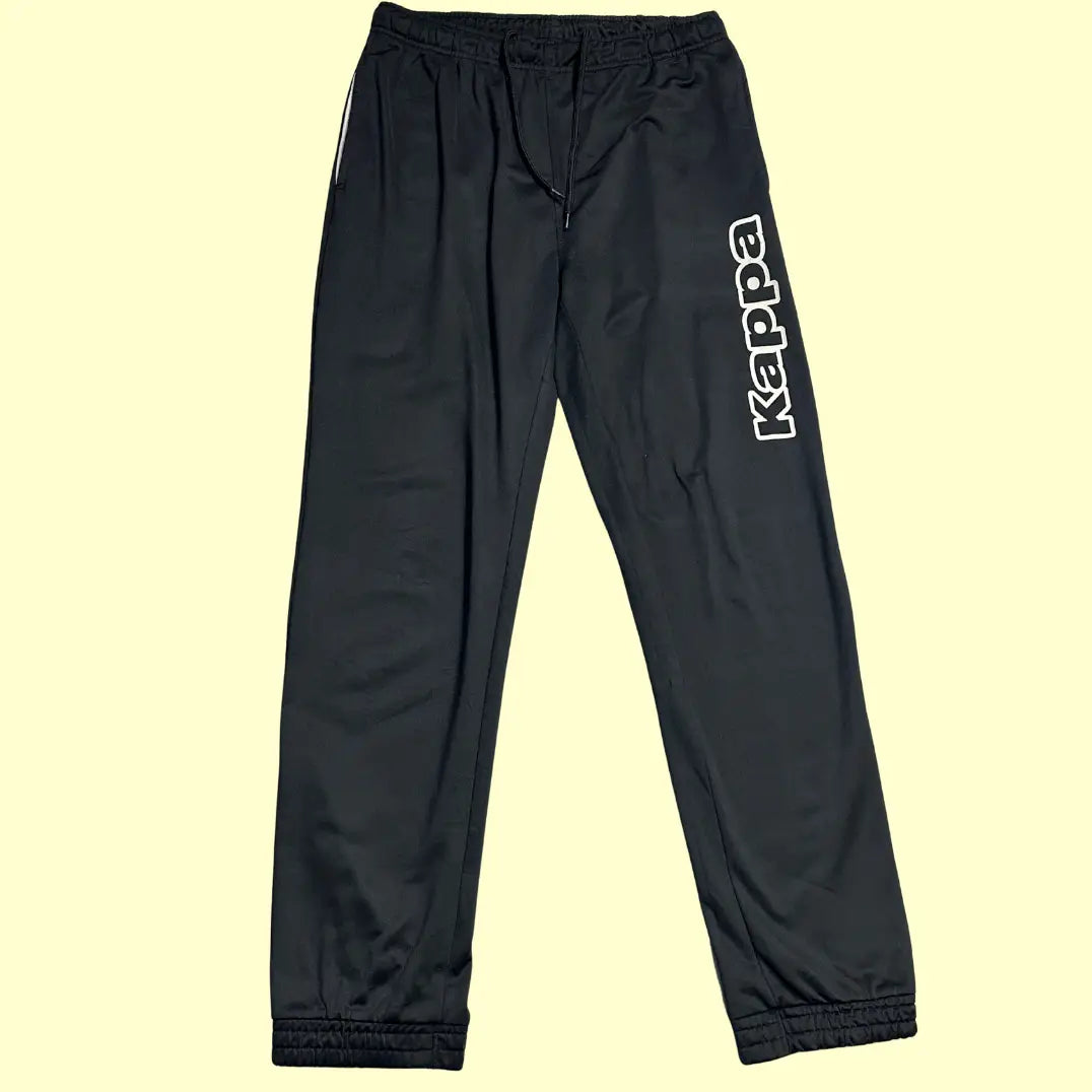 Kappa Black Track Pants