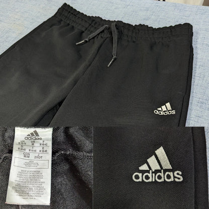 Adidas® Black Track Pants Cuffed-M