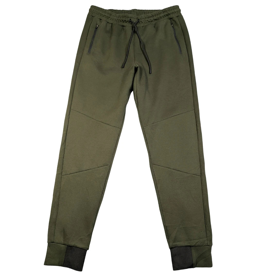 HEMA® Olive Jogger Pants Zippered-L