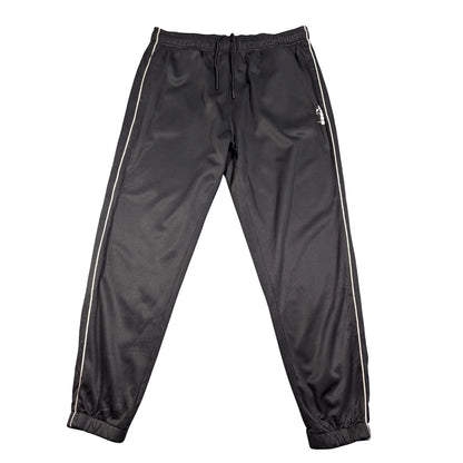 Diadora® Black Track Pants SideStripe-XL