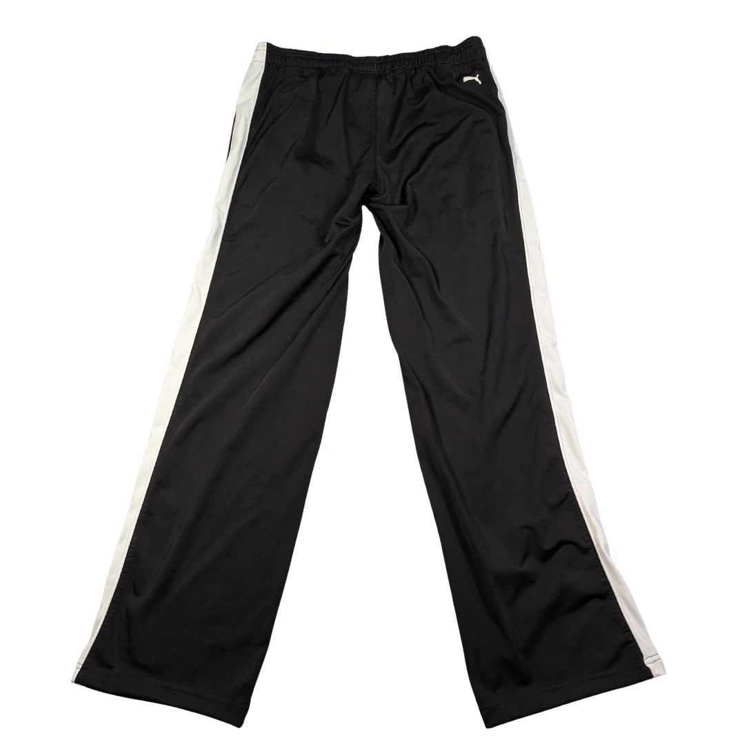 Puma®Black Track Pants SideStripe-L