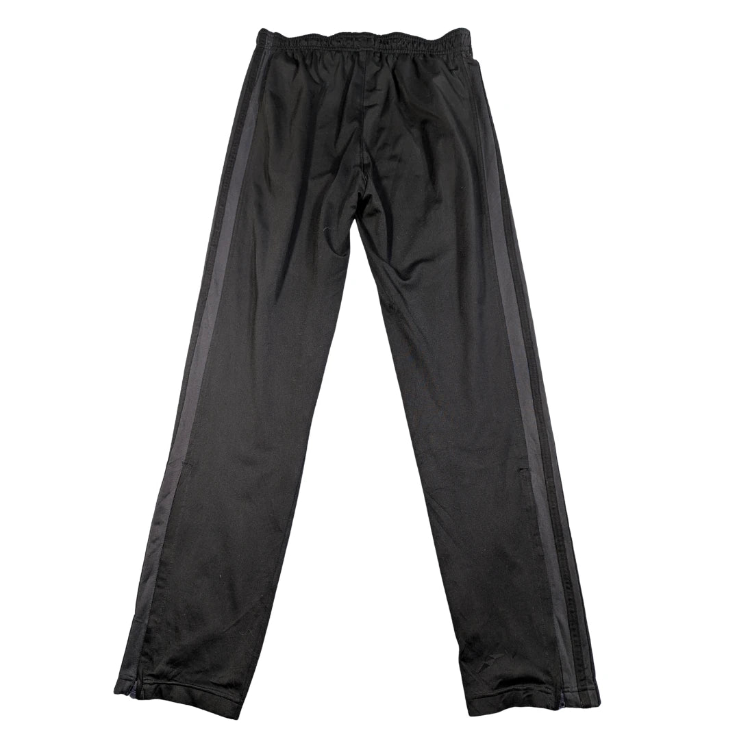 Adidas® Black Track Pants ThreeStripe-M