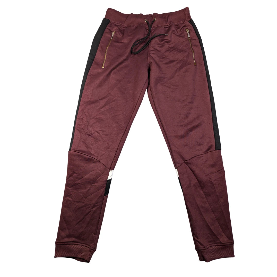 Everlast® Maroon Jogger Pants ZipPocket-M